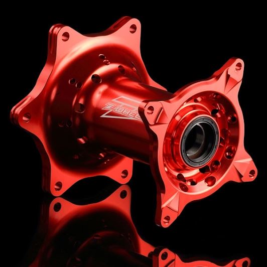 Asterite Hub Rear CR'02-, CRF250-'13,450-'12 Red