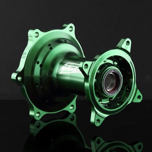 ASTERRITE Hub Rear KX/KXF '03- Green