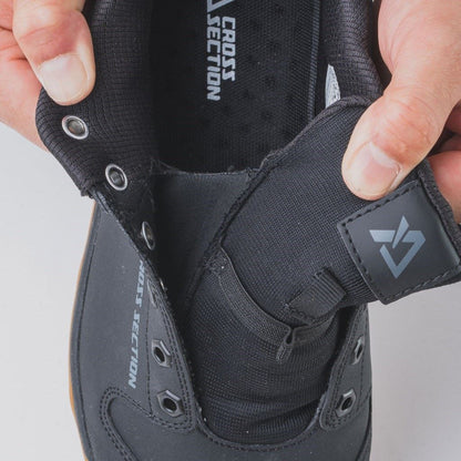 ベイシスフラットペダルシューズ ブラック