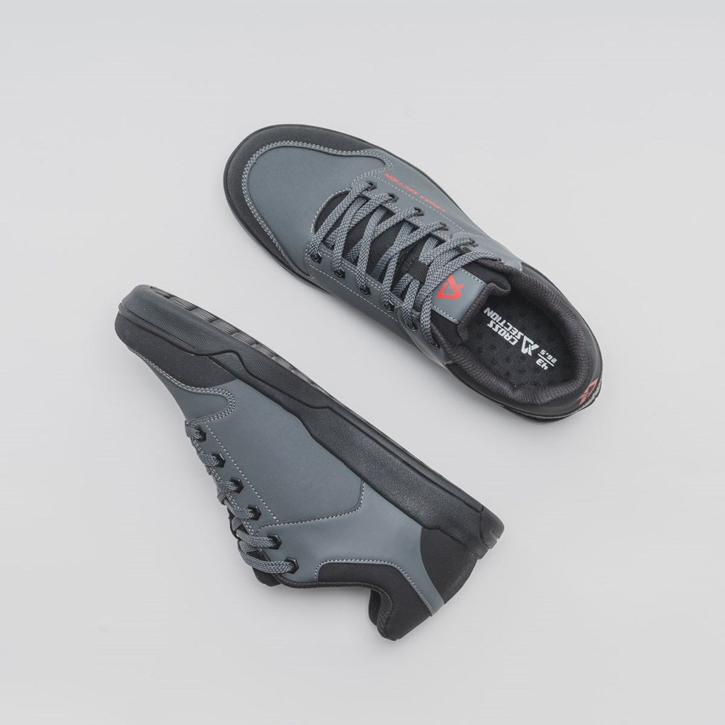 ベイシスフラットペダルシューズ グレー