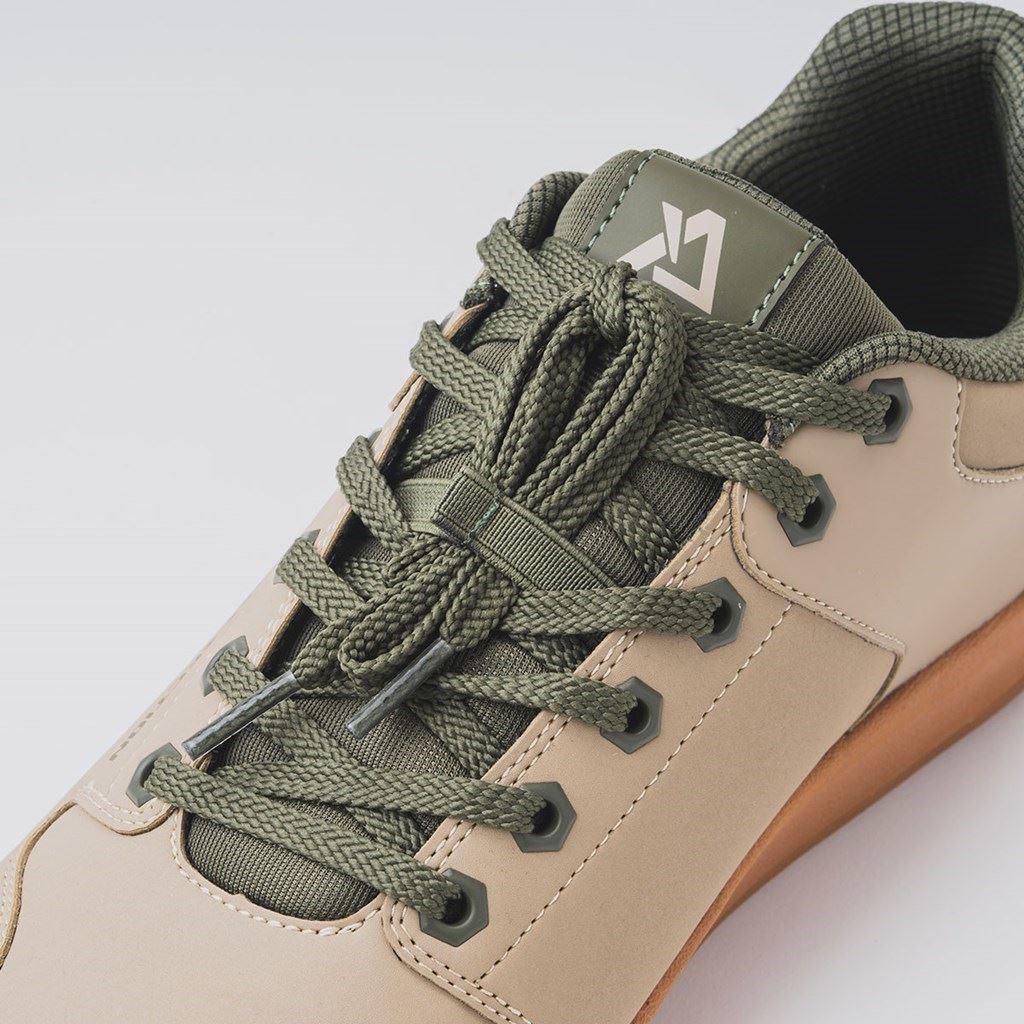 ベイシスフラットペダルシューズ オリーブ