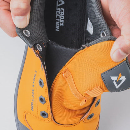 ベイシスフラットペダルシューズ パパイヤ