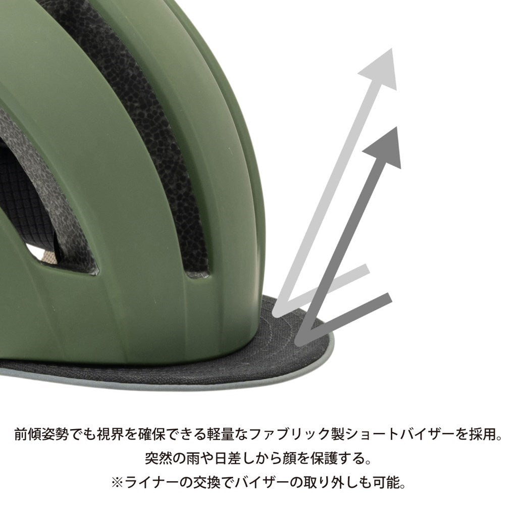 スキップ アーバン ヘルメット マットオリーブ