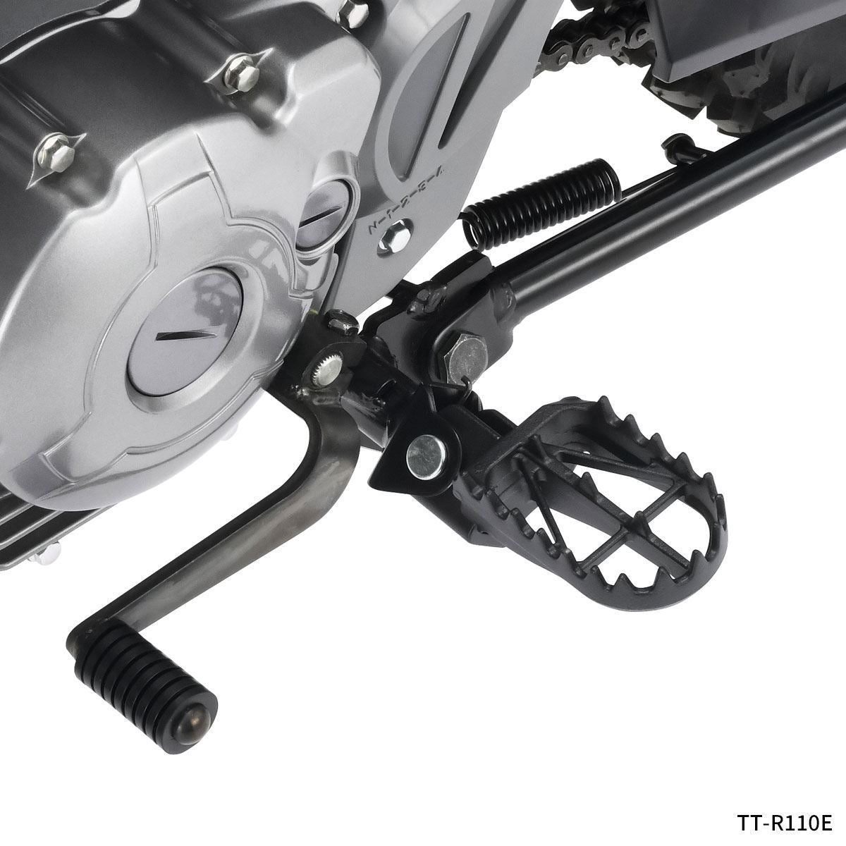 ワイドフットペグ クロモリ 57mm V-STROM1050/DE/XT V-STROM250SX V-STROM800DE