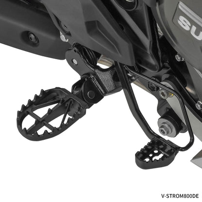 ワイドフットペグ クロモリ 57mm V-STROM1050/DE/XT V-STROM250SX V-STROM800DE