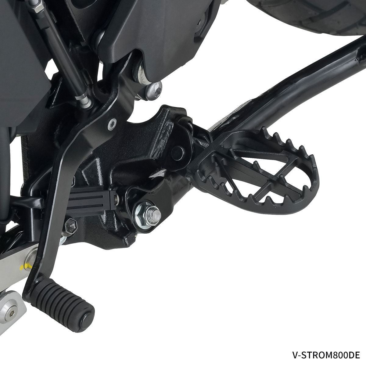 ワイドフットペグ クロモリ 57mm V-STROM1050/DE/XT V-STROM250SX V-STROM800DE
