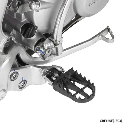 ワイドフットペグ クロモリ 57mm V-STROM1050/DE/XT V-STROM250SX V-STROM800DE