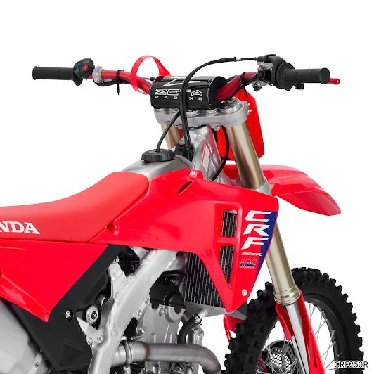 SX3ハンドルバー MX-125 レッド YZ125/250 WR250F/450F CRF250R/450R