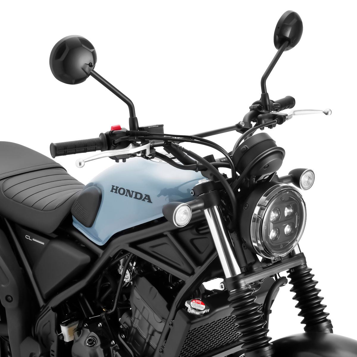 ZETA スクランブラーハンドルバー ブラック CL250/500