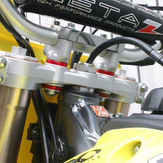 ZETA Rubber Killer Black KX250F '04-, KX450F '11-, KLX230