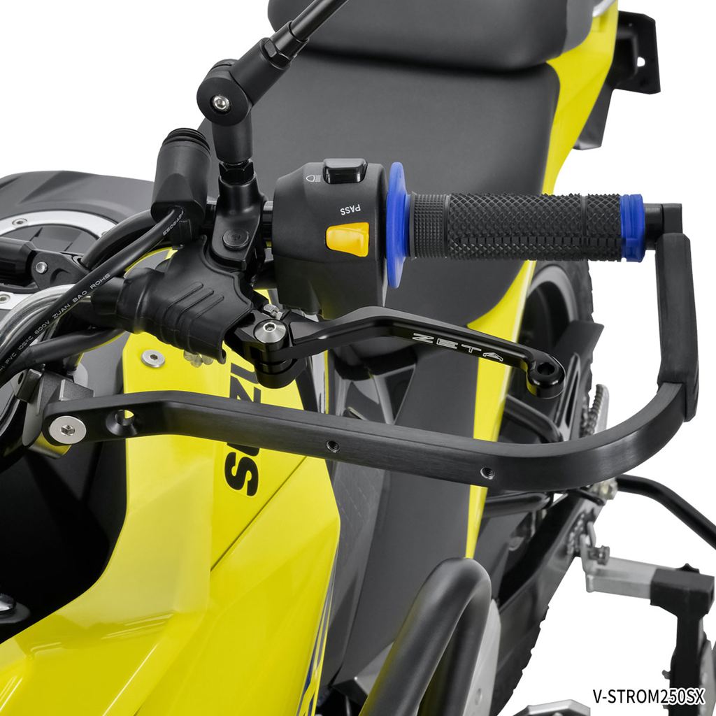 ピボットレバー CPクラッチレバー 4フィンガー(Kタイプ) ブラック Vストローム250SX