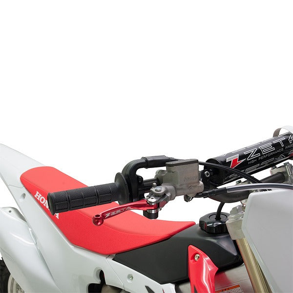 ZETA ピボットレバーセット FP 3フィンガー レッド 赤 CRF450R CRF450RX