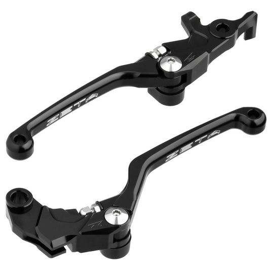 ピボットレバーセット CP 4フィンガー ブラック Vストローム250SX