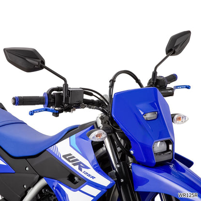 ピボットレバーセット CP 3フィンガー ブルー WR125R WR155R