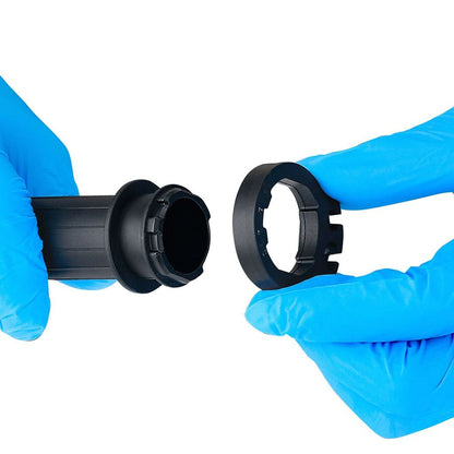 Throttle Tube Pro Closed End Black 1pc YZ250F/450F RMZ250/450