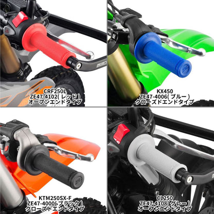 Dirt Grip Black Open End