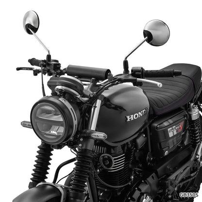 スクランブラーバーパッド& ハンドルブレース セット ブラック バーパッド200mm ブレース長220mm 256g CL250 GB350S