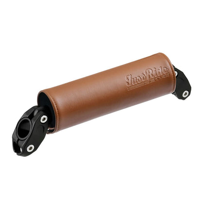 スクランブラーバーパッド& ハンドルブレース セット ブラウン バーパッド165mm ブレース長185mm 256g MONKEY125