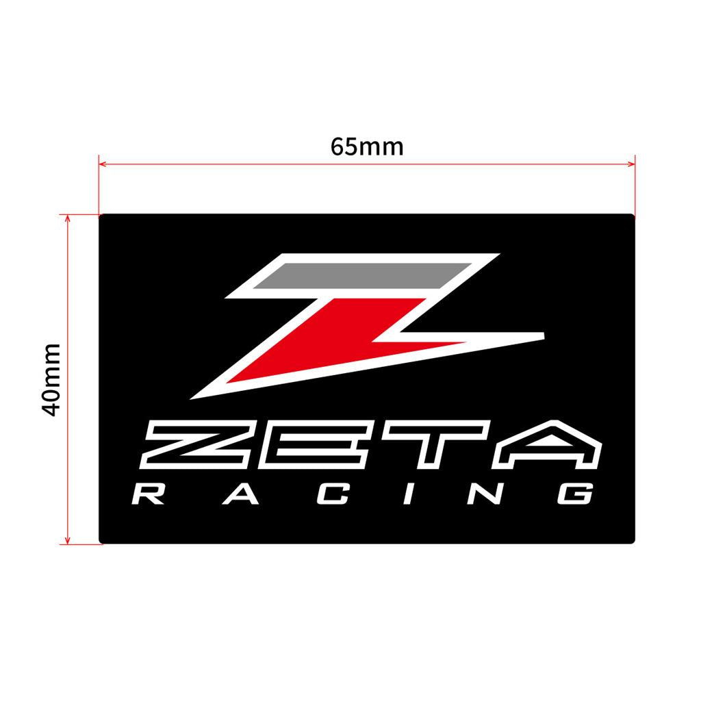 ZETA RACING Sticker 65x40mm