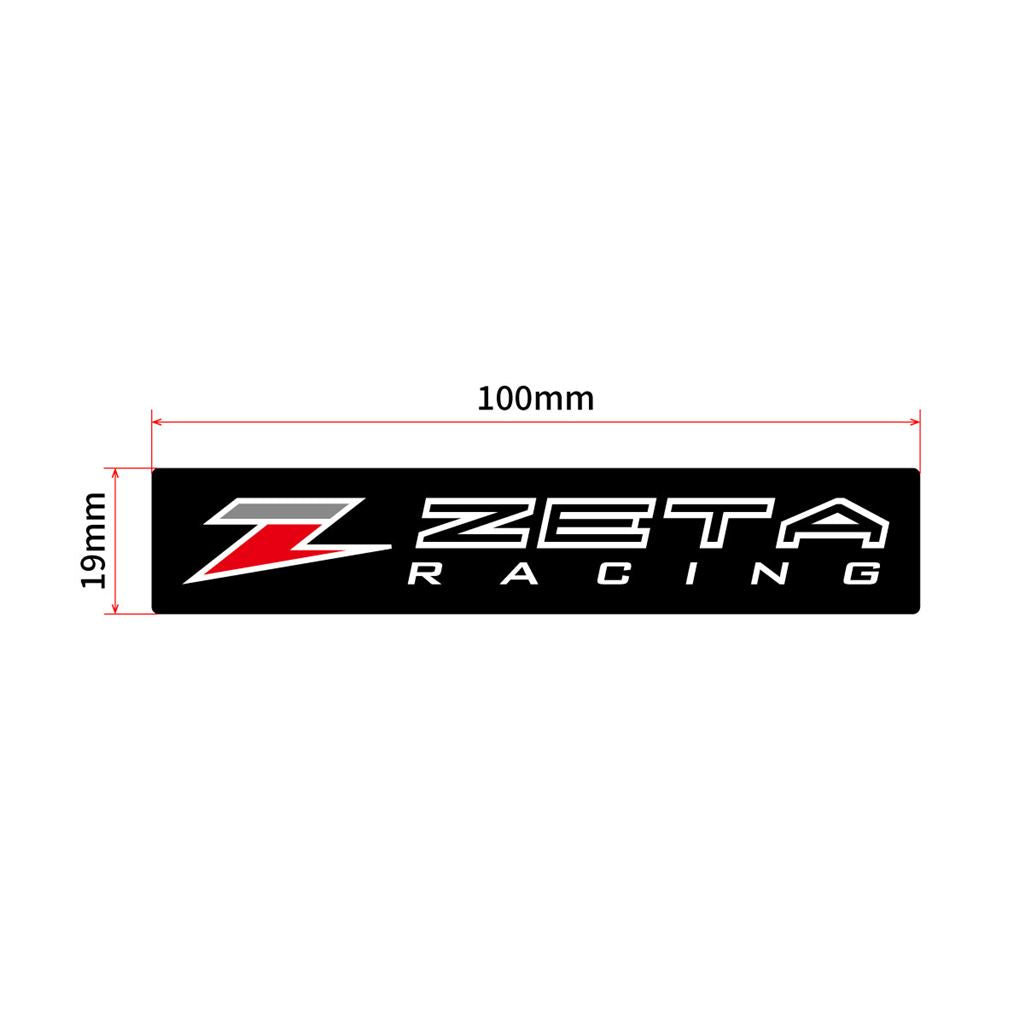ZETA RACING ステッカー 100×19mm