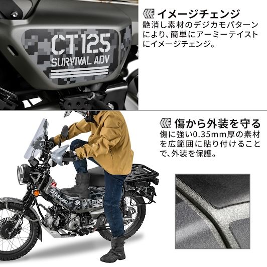 ZETA Graphic Kit Sand Beige CT125