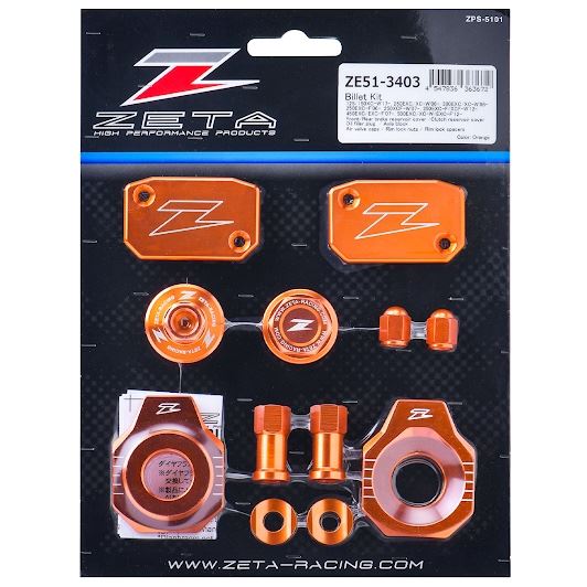 Billet Kit Orange KTM EXC KTM EXC-F
