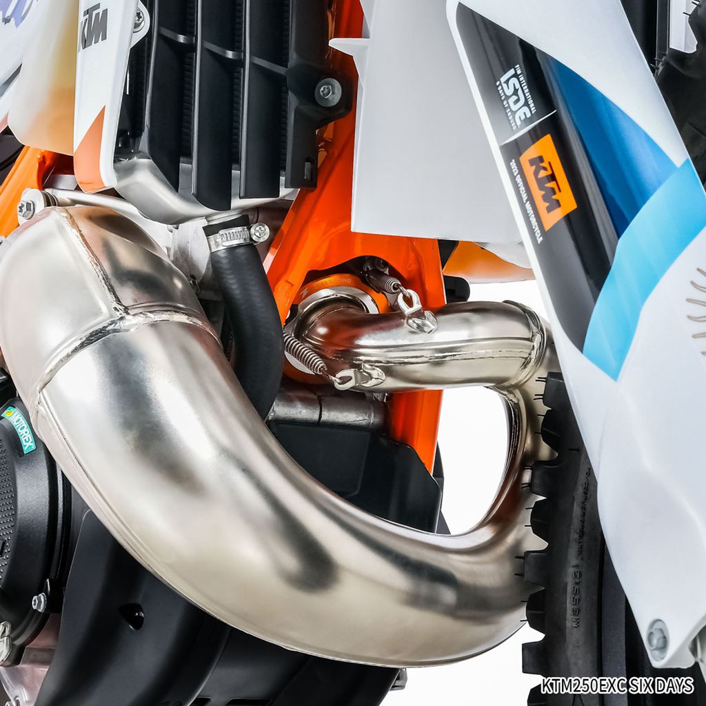 エキゾーストフランジガード レッド 78×86mm 1個 KTM ハスクバーナ ガスガス