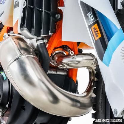 エキゾーストフランジガード オレンジ 78×86mm 1個 KTM ハスクバーナ ガスガス