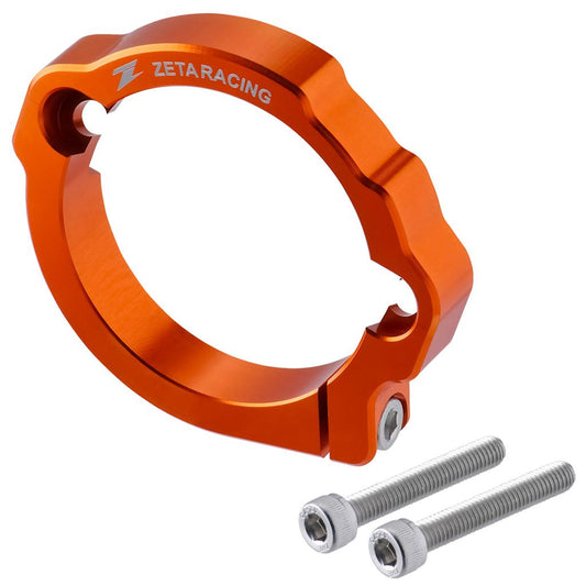 Exhaust Flange Guard Orange 78x86mm 1pc KTM Husqvarna GasGas