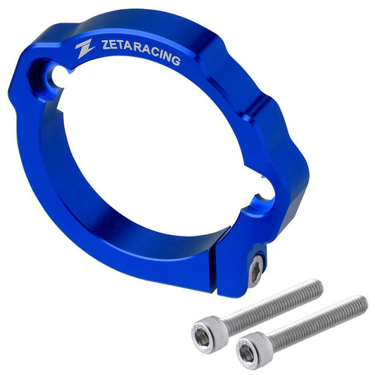 Exhaust Flange Guard Blue 78x86mm 1pc KTM Husqvarna GasGas