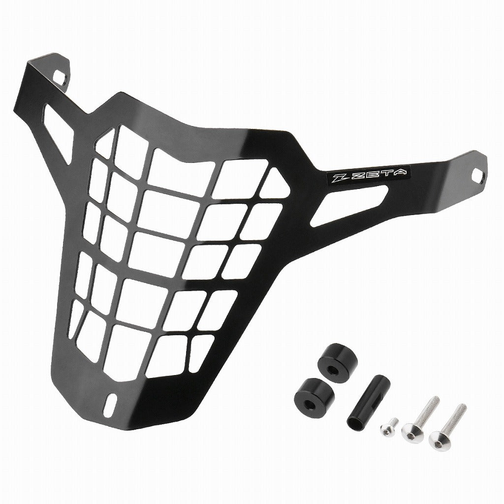 ヘッドライトガード ステンレスメッシュ マットブラック 2mm CRF250L(S)