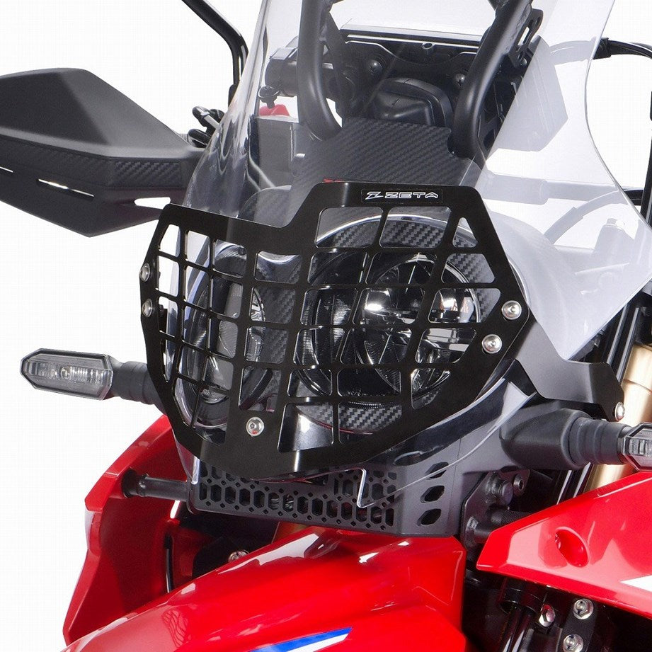 ヘッドライトガード ステンレスメッシュ マットブラック 2mm CRF250L(S)
