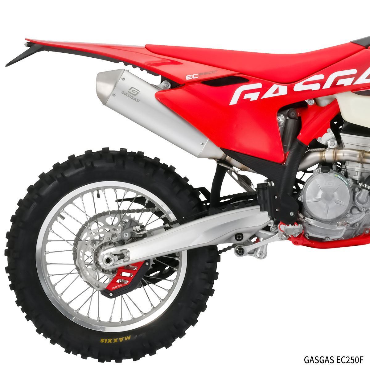 リヤブレーキディスクガード レッド 328g KTM 150/250/300/350/450/500EXC-F 125/250/300SX 250/350/450SX-F 150SX