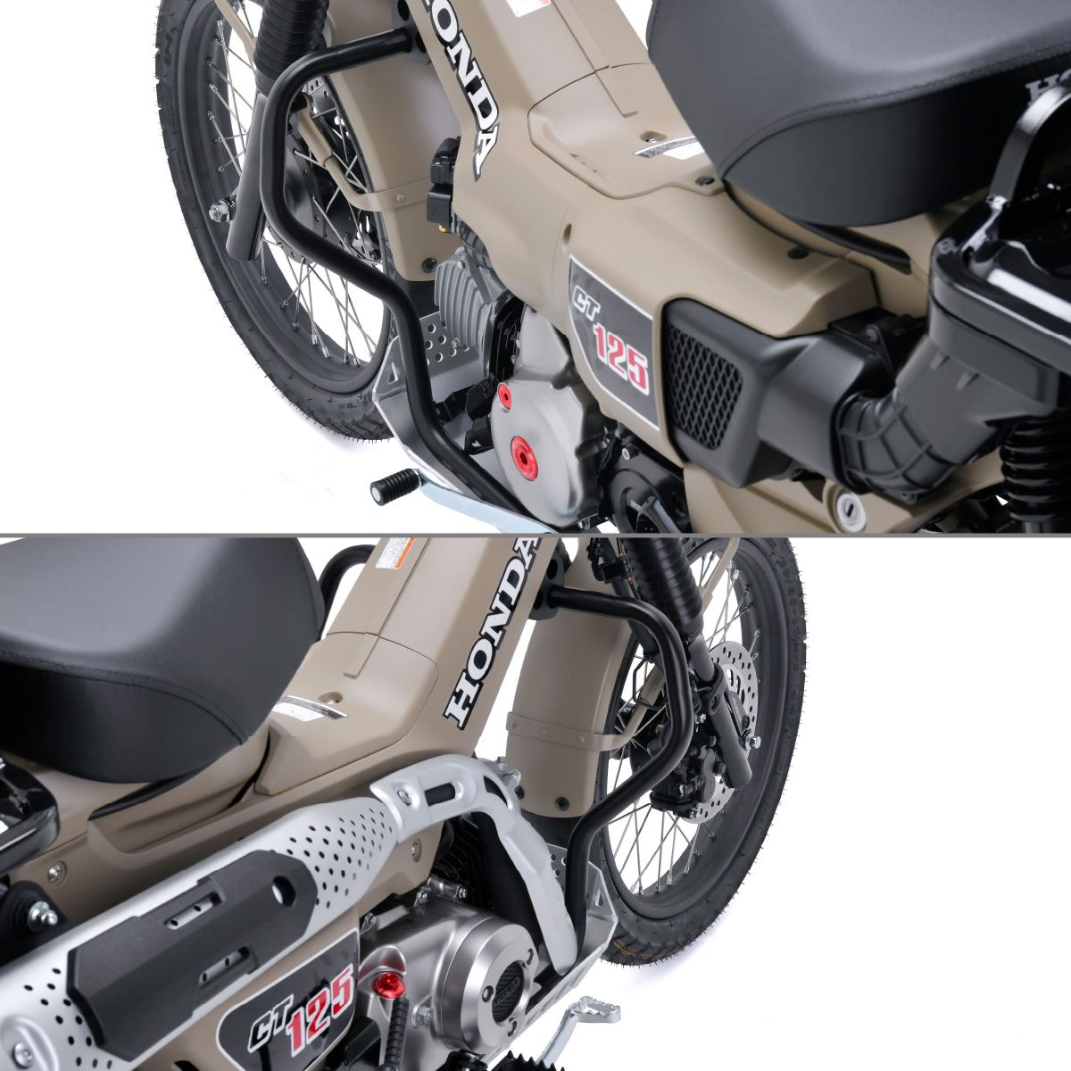 ZETA エンジンプロテクション アンダーフレームキット CT125
