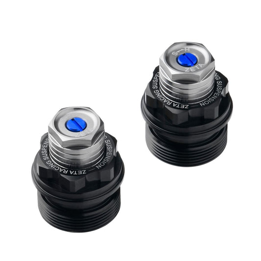 ZETA Front Fork Top Cap Initial Adjuster Black KLX230/R