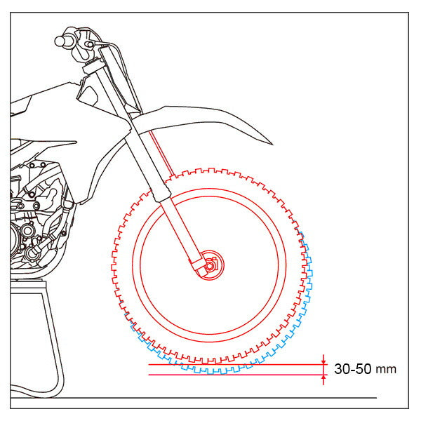 フロントフォーク用ローダウンインナーキット -30mm KYB AOS YZ250F YZ450F
