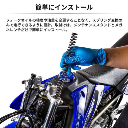 ZETA フロントフォークスプリング 約15%UP TTR125