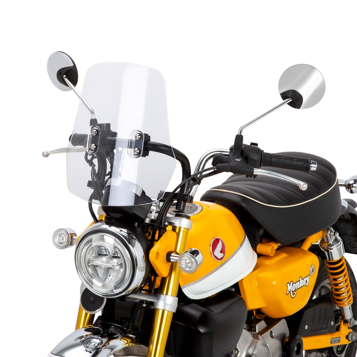 アドベンチャーウィンドシールド ライトスモーク モンキー125