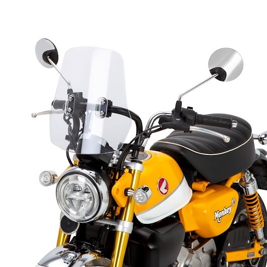 ZETA Adventure Windshield Light Smoke for Monkey 125
