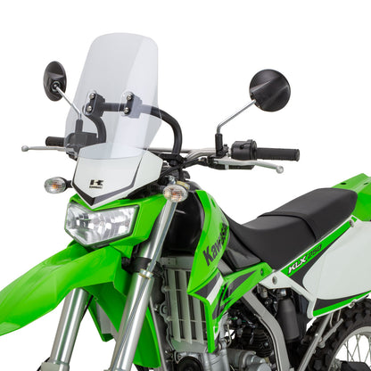アドベンチャーウィンドシールド ライトスモーク KLX250 D-TRACKER X