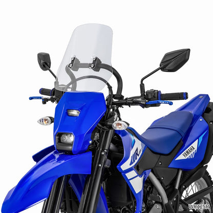 アドベンチャーウィンドシールド ライトスモーク 高さ334×幅295mm WR125R