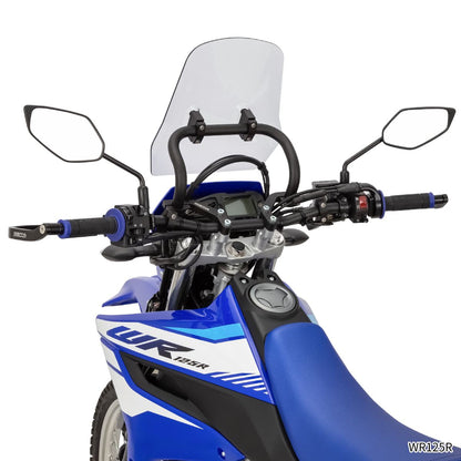 アドベンチャーウィンドシールド ライトスモーク 高さ334×幅295mm WR125R