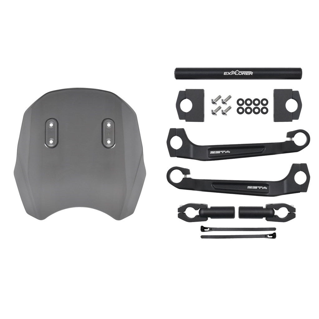 エクスプローラーウィンドシールド DAX125用