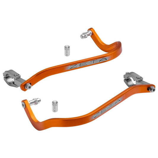 Armor Handguard, Bent, for SX Handlebar (28.6mm) - Orange