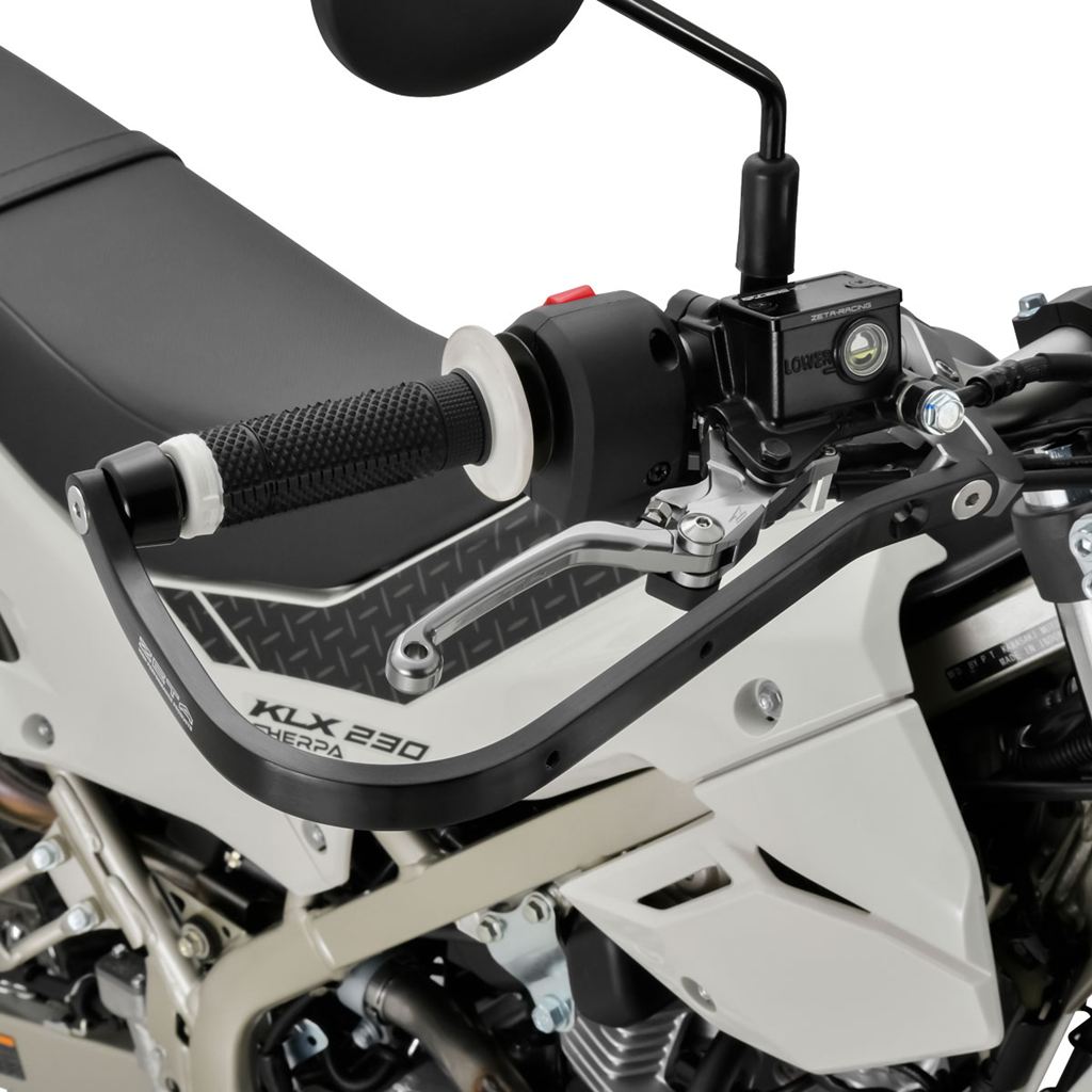 アドベンチャーアーマーハンドガード ブラック 左右セット KLX230シェルパ