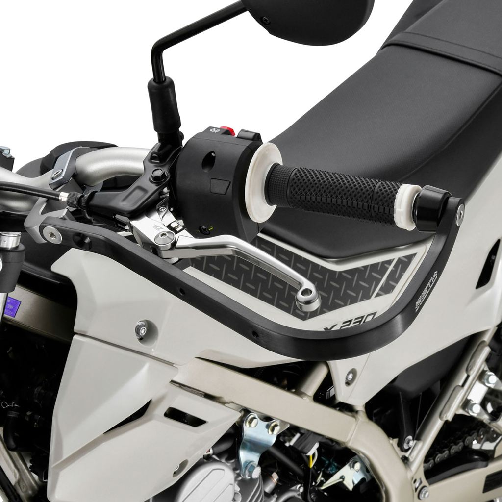 アドベンチャーアーマーハンドガード ブラック 左右セット KLX230シェルパ