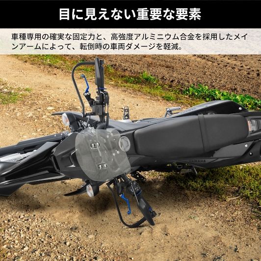 アドベンチャーアーマーハンドガード ブラック 左右セット WR125R