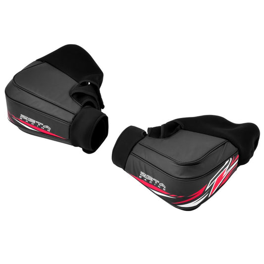 Hand Warmers Black/Red Pair