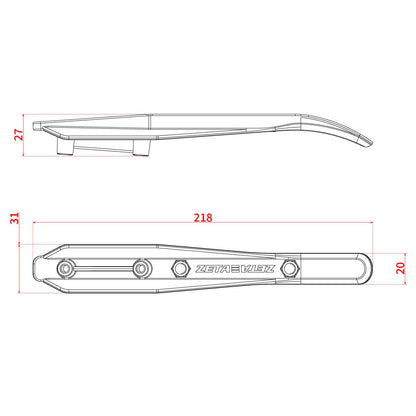 XC-PRO Convert Handguards Black