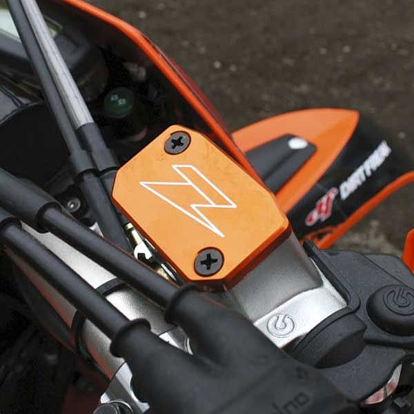 ZETA リザーバーカバー ブラック KTM ハスクバーナ